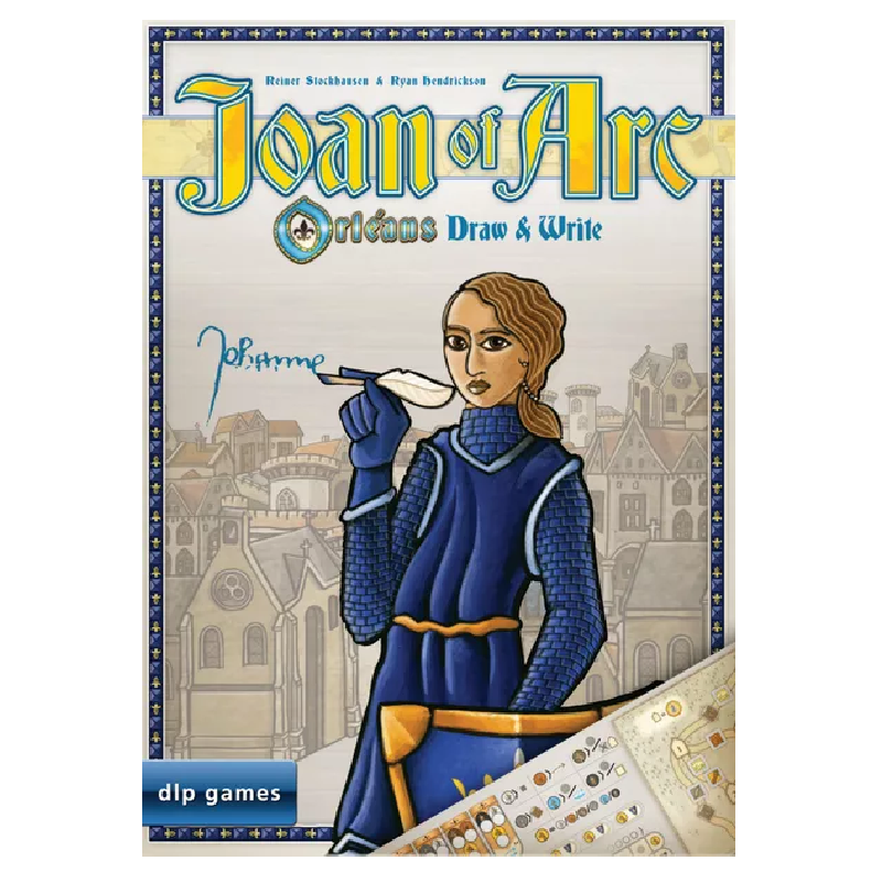 Johanna: Orléans Draw & Write 1 Johanna: Orléans Draw & Write