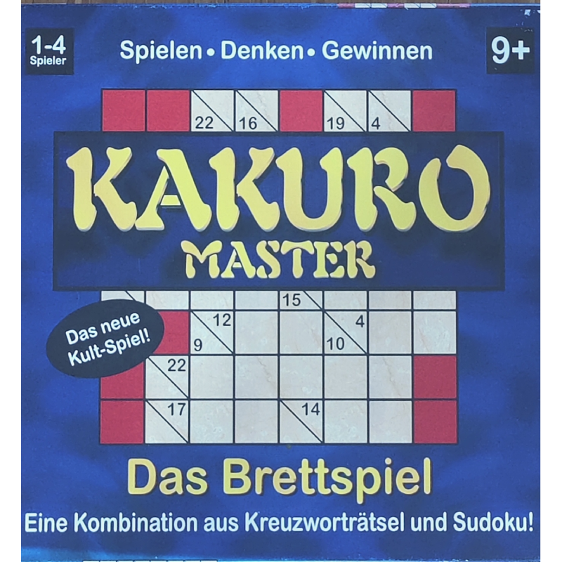 Kakuro Master 1 Kakuro Master
