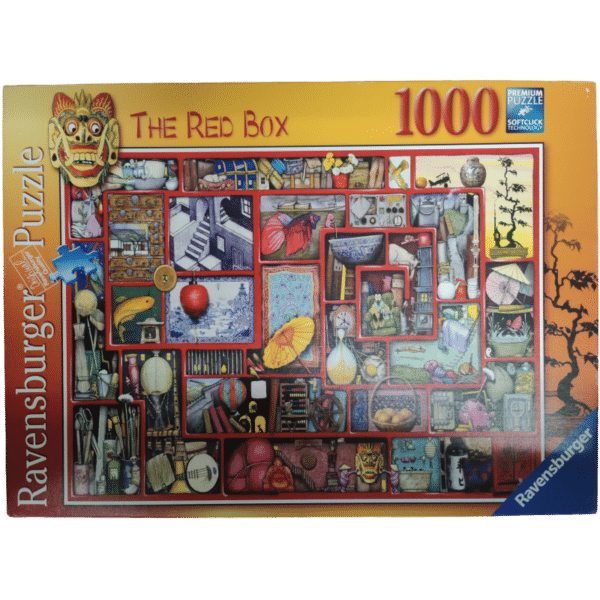 The red box 1000 Teile Puzzle 19398