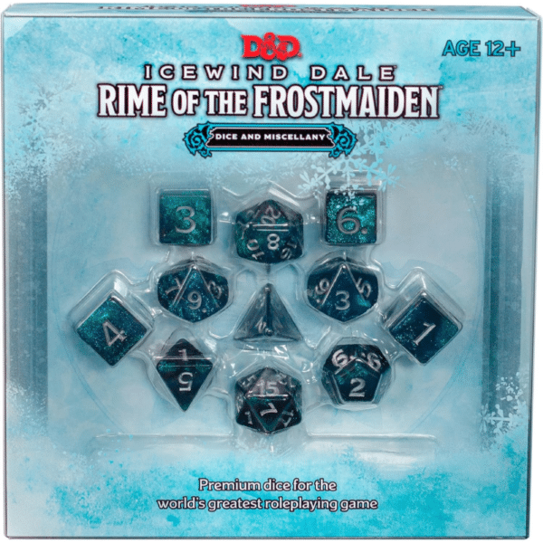 D&D Icewind Dale: Rime of the Frostmaiden (Dice and Miscellany)