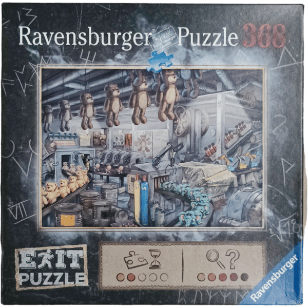 Ravensburger Exit Puzzle: 368 Teile Spielzeugfabrik