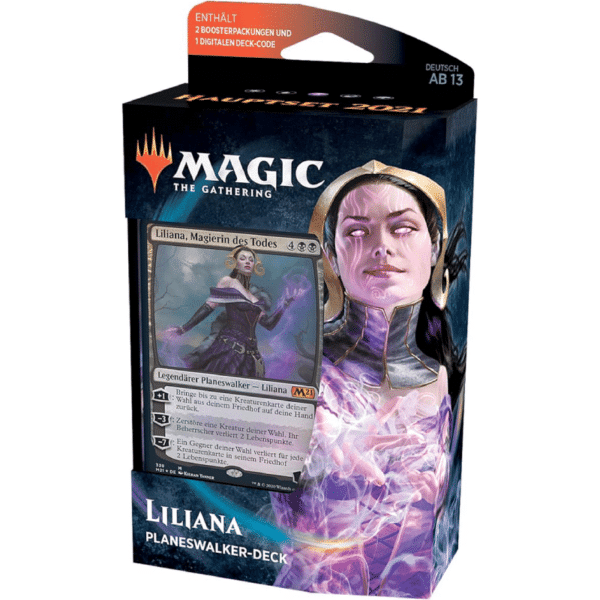 Magic the Gathering Hauptset 2021 Planeswalker Deck: Liliana