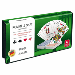 Rommé Skat Bridge Canasta Spielkartenset
