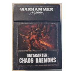 Warhammer 40.000 Datakarten: Chaos Daemons