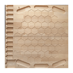 Siedler-Holz-Spielbrett