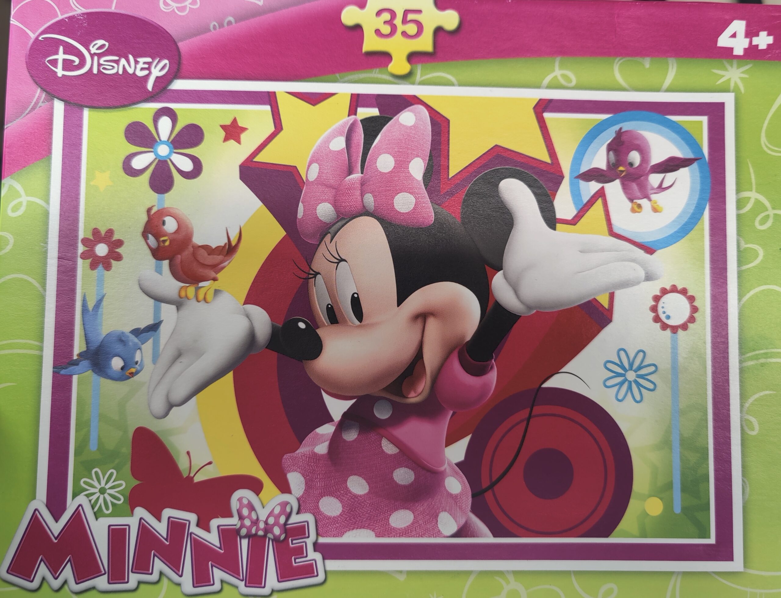 2 Disney Puzzle 35 Teile Minnie + Cars 2 2 Disney Puzzle 35 Teile Minnie + Cars – Bild 2