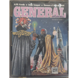Avalon Hill: The General Magazin Vol. 26 No. 1 + Box mit Game Countern (1990)