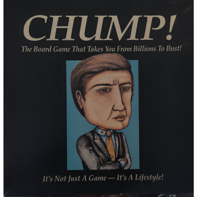 CHUMP! The Board Game 1990 - Vintage Donald Trump Satire Parody Game 1 CHUMP! The Board Game 1990 - Vintage Donald Trump Satire Parody Game
