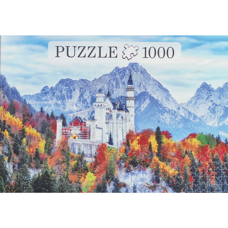 Schloss Neuschwanstein 1000 Teile Puzzle 1 Schloss Neuschwanstein 1000 Teile Puzzle
